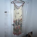 Free People Bali Birds Of Paradise Jumpsuit in Ivory Combo Palazzo PantNWT Sz XL Photo 1