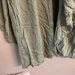 ARITZIA WILFRED Tiered Babydoll Dress Green Size L Photo 3