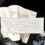 MagicSuit Rita Tankini Swim Top Womens 8 Black Animal Print Tiered Tummy Control Photo 9