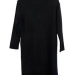 KAYO 1980s Vintage Pink & Blue Color Block Long Sleeve Dress Retro Large Size 10 Photo 2