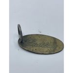 Cadillac Brass Vintage Keychain Fob Keyring Gold Photo 0