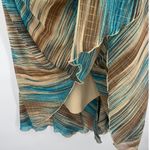 Y2K bbit Rabbit Rabbit Designs Dress Sz 10 Boho Asymmetrical Babydoll Earthy Brown Photo 5