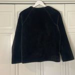 Velvet by Graham & Spencer faux fur teddy colorblock jacket xs Black Photo 6