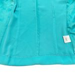 Kate Rosy Women's Small Blue‎ Teal Double Button Blazer Long Sleeve Jacket Blue Photo 6