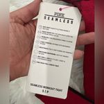 PINK - Victoria's Secret 🆕  Red Seamless Workout Tight Set Photo 6