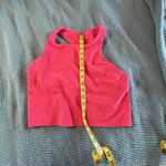 Lululemon LADIES  INVIGORATE TRAIN TANK active gym wear SONIC PINK size 12 dance Photo 2