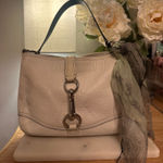 Coach  Soho Ring Hobo Chalk Pebble Leather Shoulder Bag B0933 Photo 0