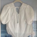 ASTR NWT the Label, Bubble Sleeve Gauze Top, Medium Photo 8