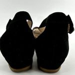 Dansko Astrid Wedge Sandals Nubuck Leather Scotchgard Ankle Strap Buckle Black 8 Photo 4