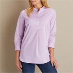 Duluth Trading Duluth Wrinklefighter 3/4 Sleeve Tunic Shirt Photo 0