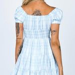 Princess Polly DANIELA MINI DRESS BLUE CHECK size 0 Photo 5