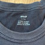 Aerie Tank Cropped Muscle Tee Grey Size Large Photo 2