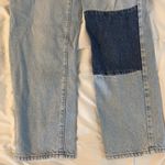 PacSun  high rise straight patch jeans Photo 2