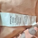 Electric yoga  | Rose Gold Peach Animal Print High Waisted Leggings | Size Small Photo 8