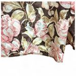 Floral Rose Brown Satiny Vintage Robe Kimono size Small Photo 3