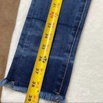 BLANK NYC  Medium Wash Skinny Jeans Raw Hem 26 Photo 6