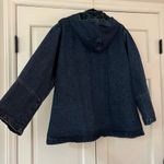 NorthStyle Denim Chore Coat Plaid Flannel Blue Green Lined Barn Jacket Size XL Photo 8