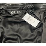 Guess Faux Leather Jacket Size S Black New With Tags Photo 7