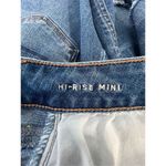 American Eagle Highrise Distressed Denim Mini Skirt Photo 3