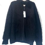 Treasure & Bond Loop Yarn Front Zip Cardigan 1X Photo 1