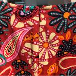 Rachel Zoe NEW Paisley Cotton Puff Sleeve Romper S Photo 7