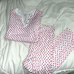 Roller Rabbit pink hearts long sleeve/pants pajama set Photo 0