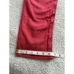 Pistola  High Rise Utility Straight Crop Denim Pant Jean in Hibiscus Size 29 Photo 10