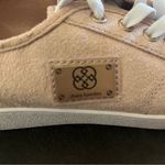 Daisy Fuentes  Blush Pink Sneakers Rose Gold Glitter Size 7 New Without Box Photo 6