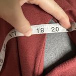 Philosophy Republic Clothing Cardigan Womens XS Red Open Front Knit Pockets Photo 8