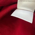 Anne Klein Tuck Shoulder Cotton & Cashmere Crewneck Sweater In Titan Red S Photo 4