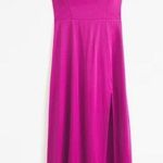 Abercrombie & Fitch  Camille pink fuschia Midi dress NEW Photo 0