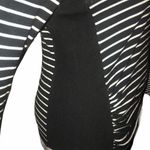 Roz & Ali  Striped Ruched Sweater Photo 4
