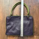 Plinio Visona leather color block bag, made in Italy, NWOT Photo 9