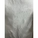 Cato  Women 26/28W Brocade Paisley‎ Flip Cuff Sleeves Button Down Blouse MomCore Photo 3