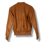 Wanderers The Londoner Cardi Lamb Leather Jacket Tan Photo 8