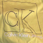 CK Jeans long sleeve tee size small new with tags Yellow Photo 4