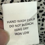 Sienna Sky  Animal Print Peplum Henley Tank Top Small Excellent Pre-Owned Photo 10