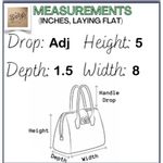 Nicole Miller  Silver Sequin Crossbody Bag Chain Strap Chevron Purse NWT Photo 12