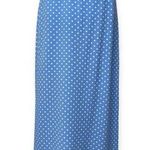 Liz Claiborne Sport Polka Dot Midi Skirt (Light Blue) - 4 Photo 0