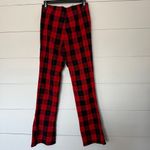 H&M Divided by Women’s 6 Red Plaid Pants New Photo 3