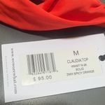 We Wore What Claudia Bikini Top in Spicy Orange Photo 8