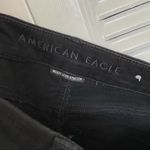 American Eagle  Jeans Curvy Distressed High Rise Jeggings Black Size 2 Photo 6