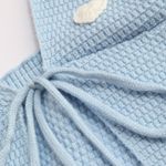 Cider HEART KNIT HALTER CROP CAMI TOP Photo 2