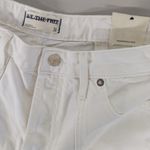 Free People New Beginners Luck Shorts Womens 31 Slouch Denim White We The Free Photo 3