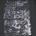 Volcom  lips/comic/true to this black tee shirt. New Photo 3