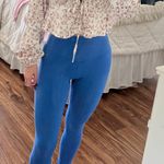 Blu Spero long sleeve satin shirt Photo 2