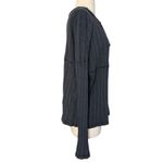 Free People WE THE  In The Mix Henley Top Boxy Oversized Ribbed Slouchy Size M Photo 6