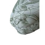 Entro  NWT Sage Green Cream 3/4 Balloon Sleeve Tiered Ruffled Above Knee Dress S Photo 3