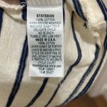 Stateside  Cream & Blue Stripe Tshirt Dress Photo 4