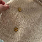 Kensie Oatmeal Acrylic Poncho Photo 2